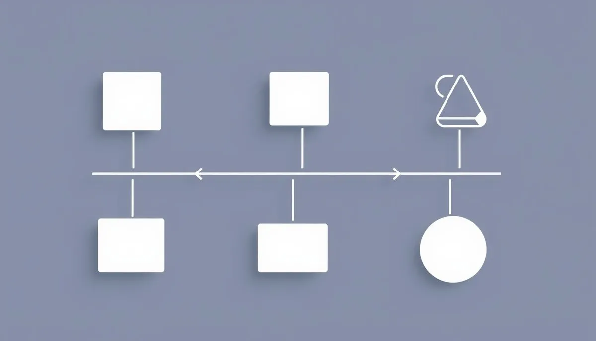 Proceso paso a paso de auditoría SEO profesional con 6 etapas conectadas