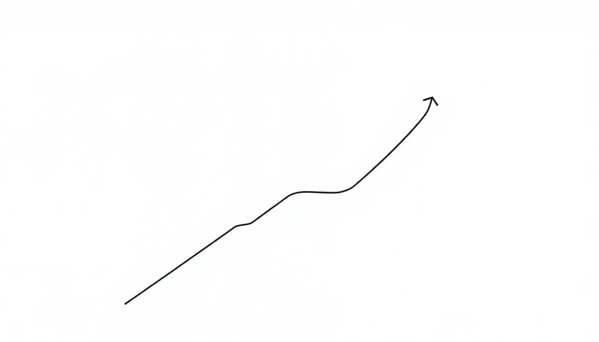 Timeline experiencia SEO Madrid - Línea temporal crecimiento con formas geométricas